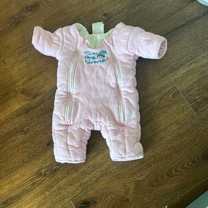 Baby Merlin’s Magic Sleepsuit pink size Small 3-6 months 12-18 pounds